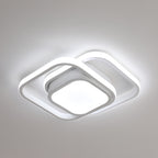 Ceiling Light - White Aluminium Frame, White Light