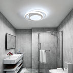Ceiling Light - White Aluminium Frame, White Light