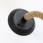 Wall Light - Black Metal Frame