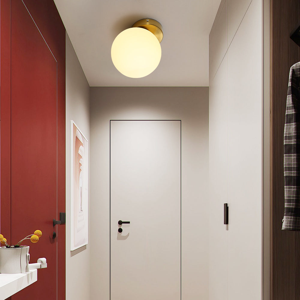 Wall Light - Gold Bronze Glass Frame