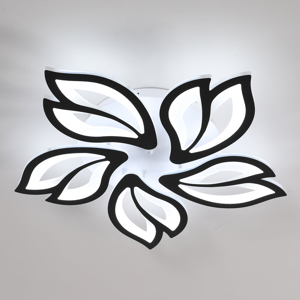 Ceiling Light - White Acrylic Frame, Tunable and Dimmable