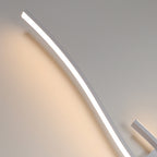 Wall Light - White Aluminium Frame, Warm Light