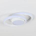 Ceiling Light - White Aluminium Frame, White Light