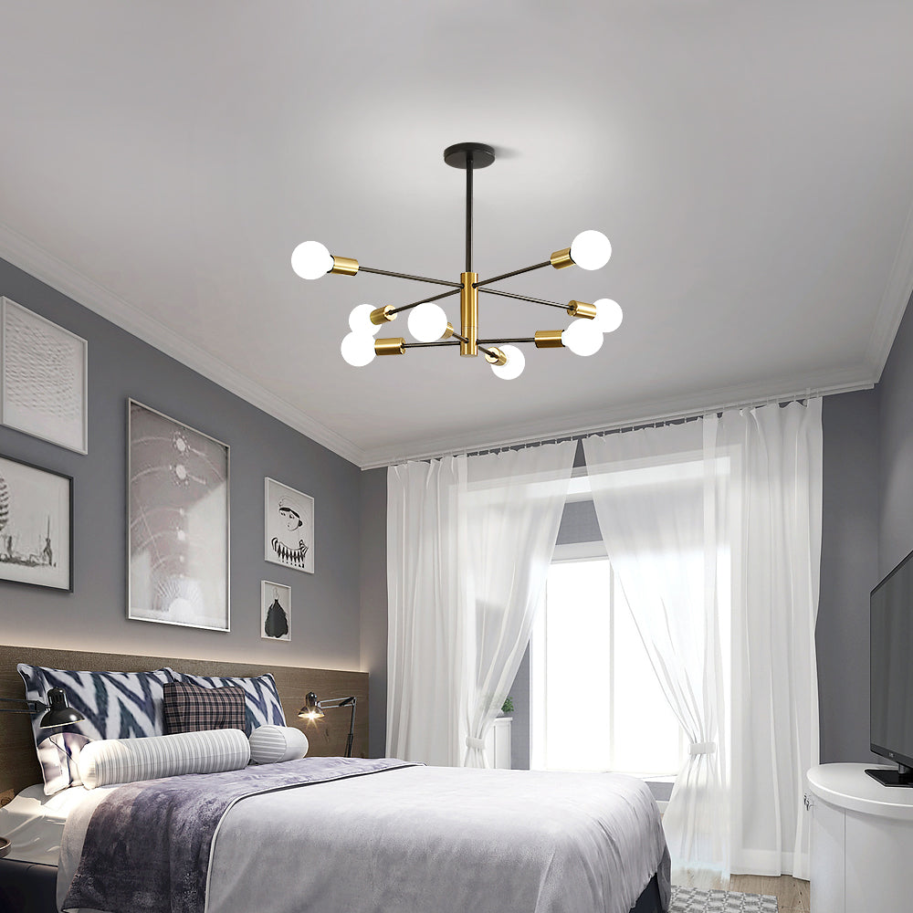 Chandeliers - Black Metal Frame