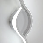 Wall Light - White Aluminium Frame, White Light
