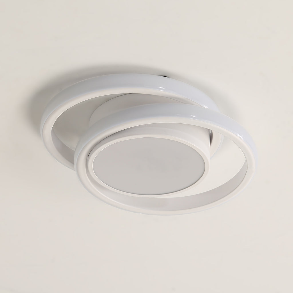 Ceiling Light - White Aluminium Frame, White Light