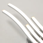 Ceiling Light - Silver Aluminium Frame, Natural Light