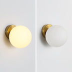 Wall Light - Gold Bronze Glass Frame