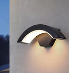 Wall Light - Black Metal Frame, Warm Light