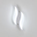 Wall Light - White Acrylic Frame, White Light