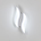 Wall Light - White Acrylic Frame, White Light