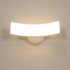 Wall Light - White Aluminium Frame, Warm Light