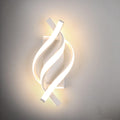 Wall Light - White Aluminium Frame, Warm Light