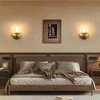 Wall Light - Gold Glass Frame, Tunable