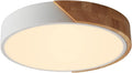 Ceiling Light - White Metal Frame, Warm Light