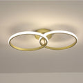 Ceiling Light - Gold Aluminium Frame, Natural Light