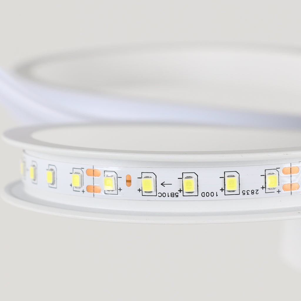 Ceiling Light - White Aluminium Frame, White Light