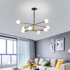 Chandeliers - Black Metal Frame