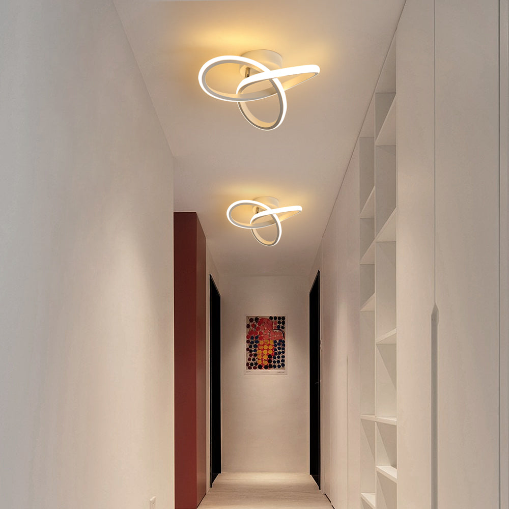Ceiling Light - White Aluminium Frame, Tunable