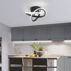 Ceiling Light - Black Aluminium Frame, Tunable