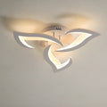 Ceiling Light - White Acrylic Frame, Warm Light