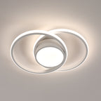 Ceiling Light - White Metal Frame, Tunable and Dimmable