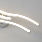 Ceiling Light - Silver Aluminium Frame, Natural Light