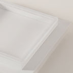Ceiling Light - White Acrylic Frame, Tunable and Dimmable