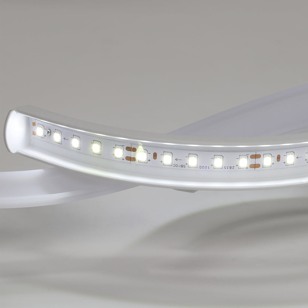 Wall Light - White Aluminium Frame, White Light