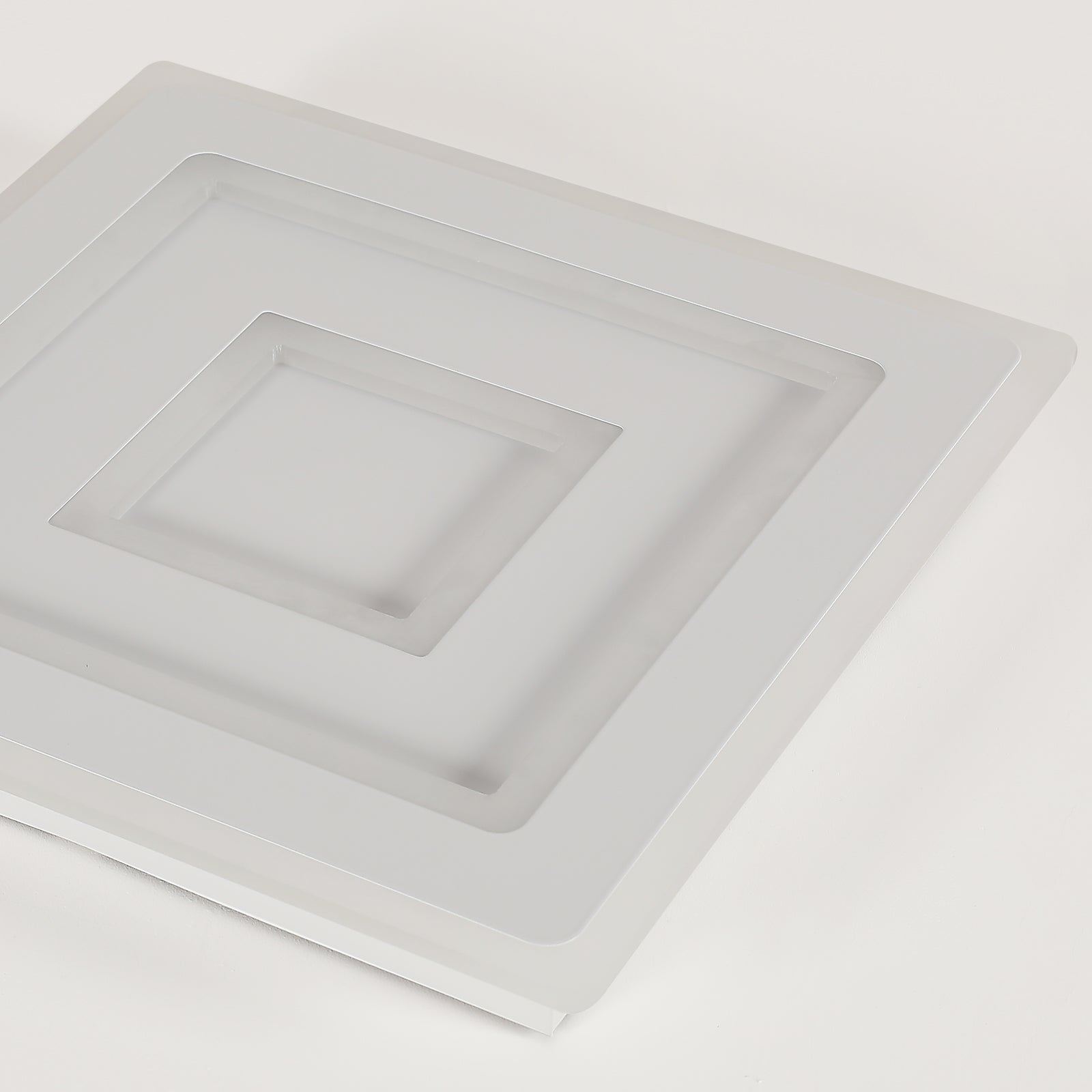 Ceiling Light - White Acrylic Frame, Tunable and Dimmable