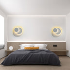 Wall Light - White Acrylic Frame, Warm Light