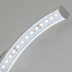 Wall Light - White Aluminium Frame, White Light