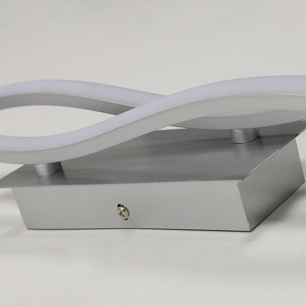 Wall Light - Silver Aluminium Frame, Tunable