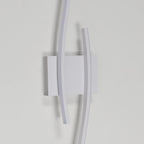Wall Light - White Aluminium Frame, White Light