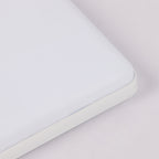 Ceiling Light - White Plastic Frame, Natural Light