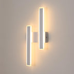 Wall Light - White Acrylic Frame, Warm Light