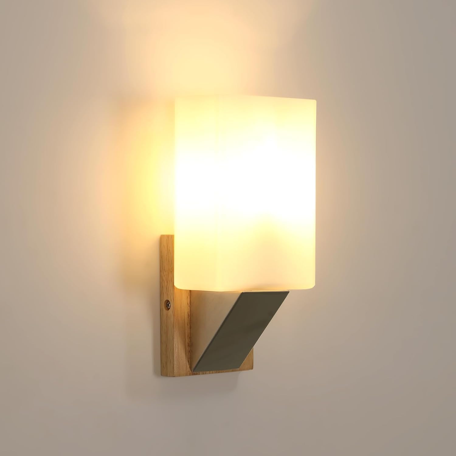 Wall Light - Wood Frame