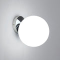 Lampada da parete - Struttura in metallo cromato
