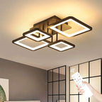 Ceiling Light - Black Acrylic Frame, Tunable and Dimmable