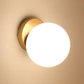 Wall Light - Gold Bronze Glass Frame