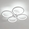 Ceiling Light - White Acrylic Frame, White Light