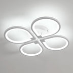 Ceiling Light - White Acrylic Frame, White Light