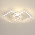 Ceiling Light - White Aluminium Frame, Natural Light