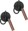 Wall Light - Black Metal Frame, Warm Light