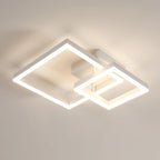 Ceiling Light - White Acrylic Frame, Natural Light
