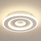 Ceiling Light - White Acrylic Frame, Natural Light