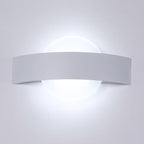 Wall Light - White Acrylic Frame, White Light
