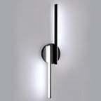 Wall Light - Black Aluminium Frame, White Light