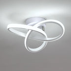 Deckenleuchte - Weißer Aluminiumrahmen, Weißes Licht