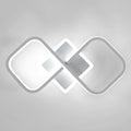 Ceiling Light - White Acrylic Frame, Tunable and Dimmable